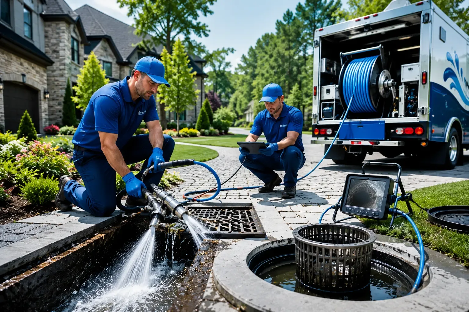Local outdoor drain cleaning professionals in Paden City, WV